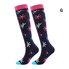 Stylish Compression Socks Elastic Support for Varicose Veins & Swelling Relief