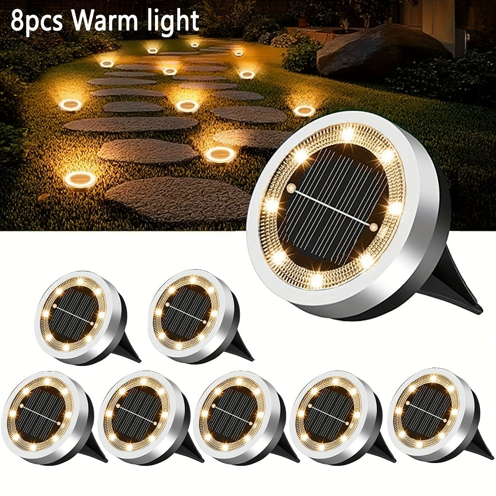 16pcs Solar Ground Lights by Snagg An Outdoor Light