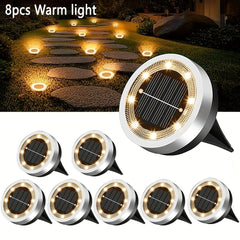 16pcs Solar Ground Lights by Snagg An Outdoor Light