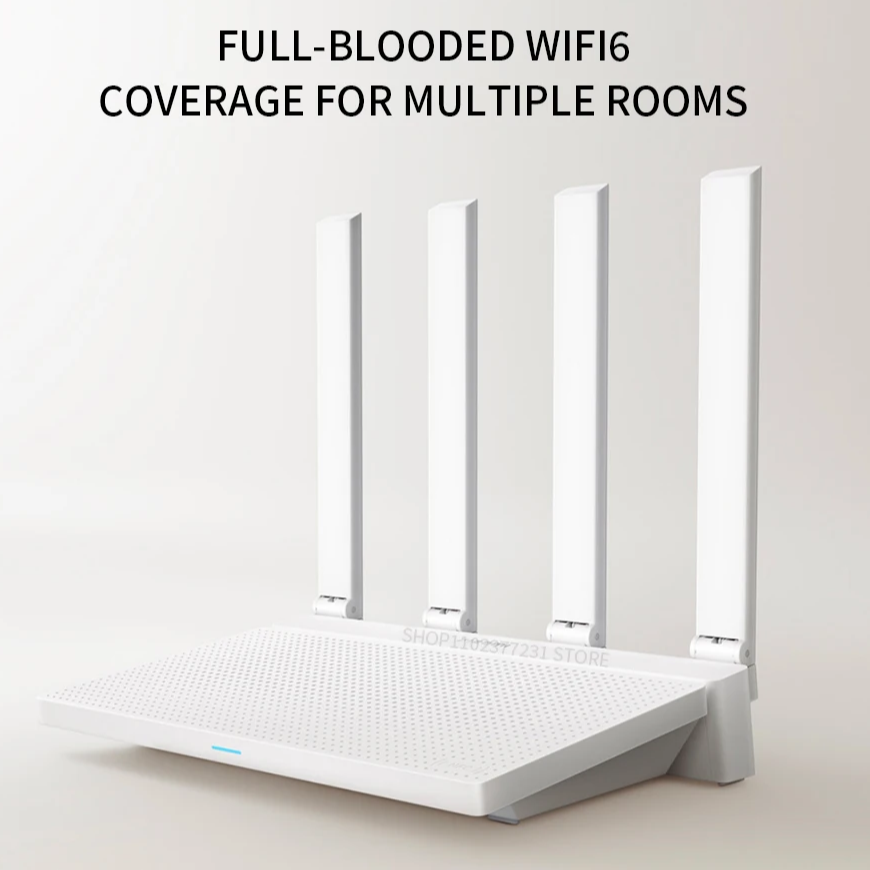 AX3000T WiFi 6 Router – Dual-Band 5GHz 160MHz with 1.3GHz Processor by Snagg A WiFi Booster