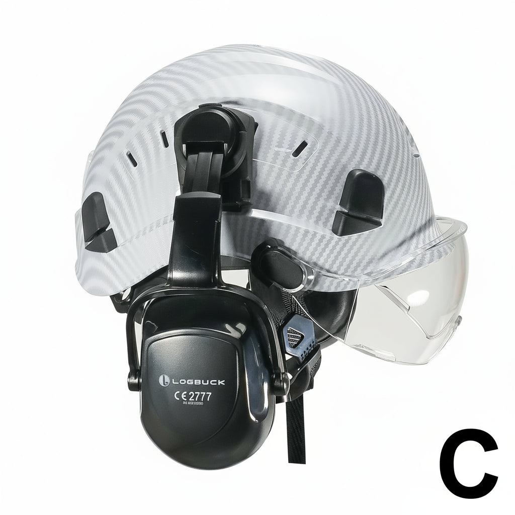 Carbon Fiber Pattern Safety Helmet by Snagg A Safety Helmet