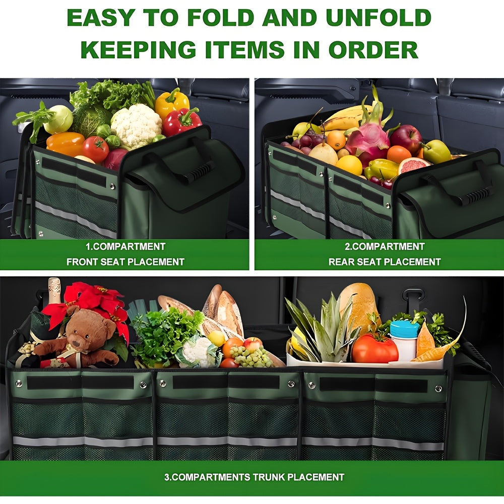 Car Trunk Organizer Large Capacity Foldable Storage Bag by Snagg A Storage Box