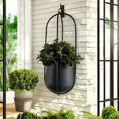 Classic Iron Wall Hanging Planter by Snagg A Wall Planter