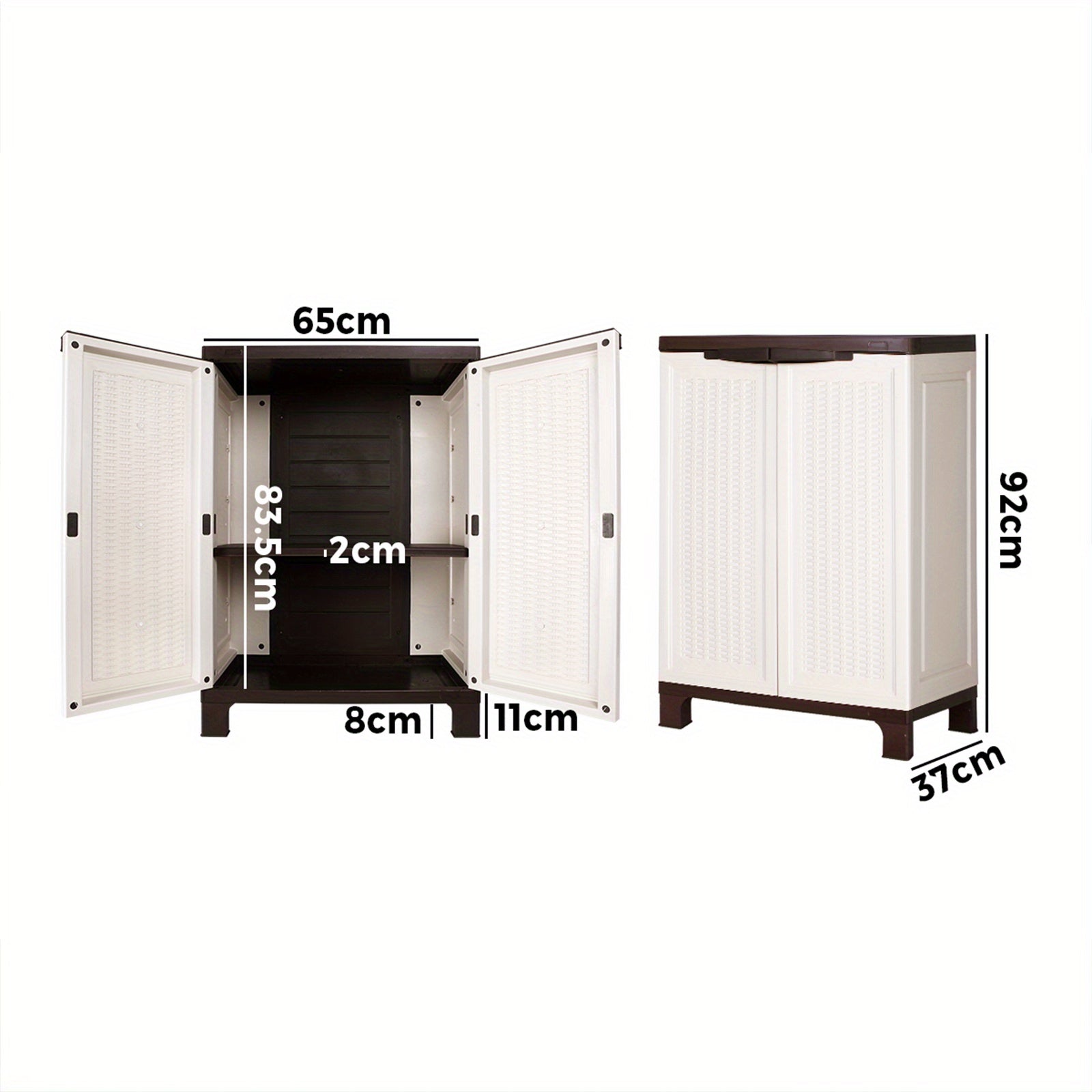 Outdoor Storage Lockable Garden Cabinet Box by Snagg A Box
