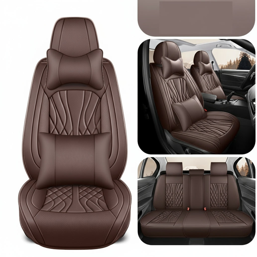 Luxury Nappa Leather Car Seat Covers by Snagg A Seat Cover