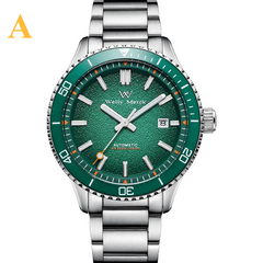 Automatic Mechanical Dive Watch – MIYOTA 8215 Movement | Sapphire Crystal | 200M Waterproof - Green - A - Men’s Watches