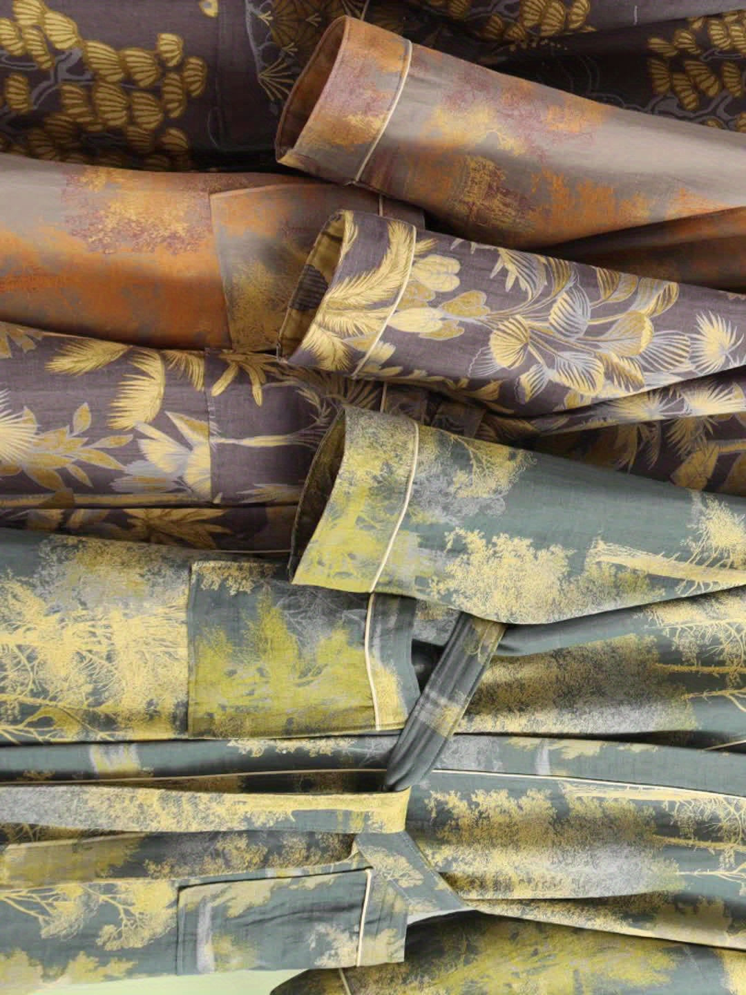 Men’s & Women’s Cotton Double Gauze Bathrobe by Snagg A Pajama