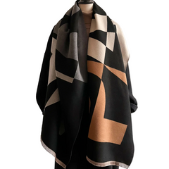 Luxury Double Sided Winter Scarf for Women