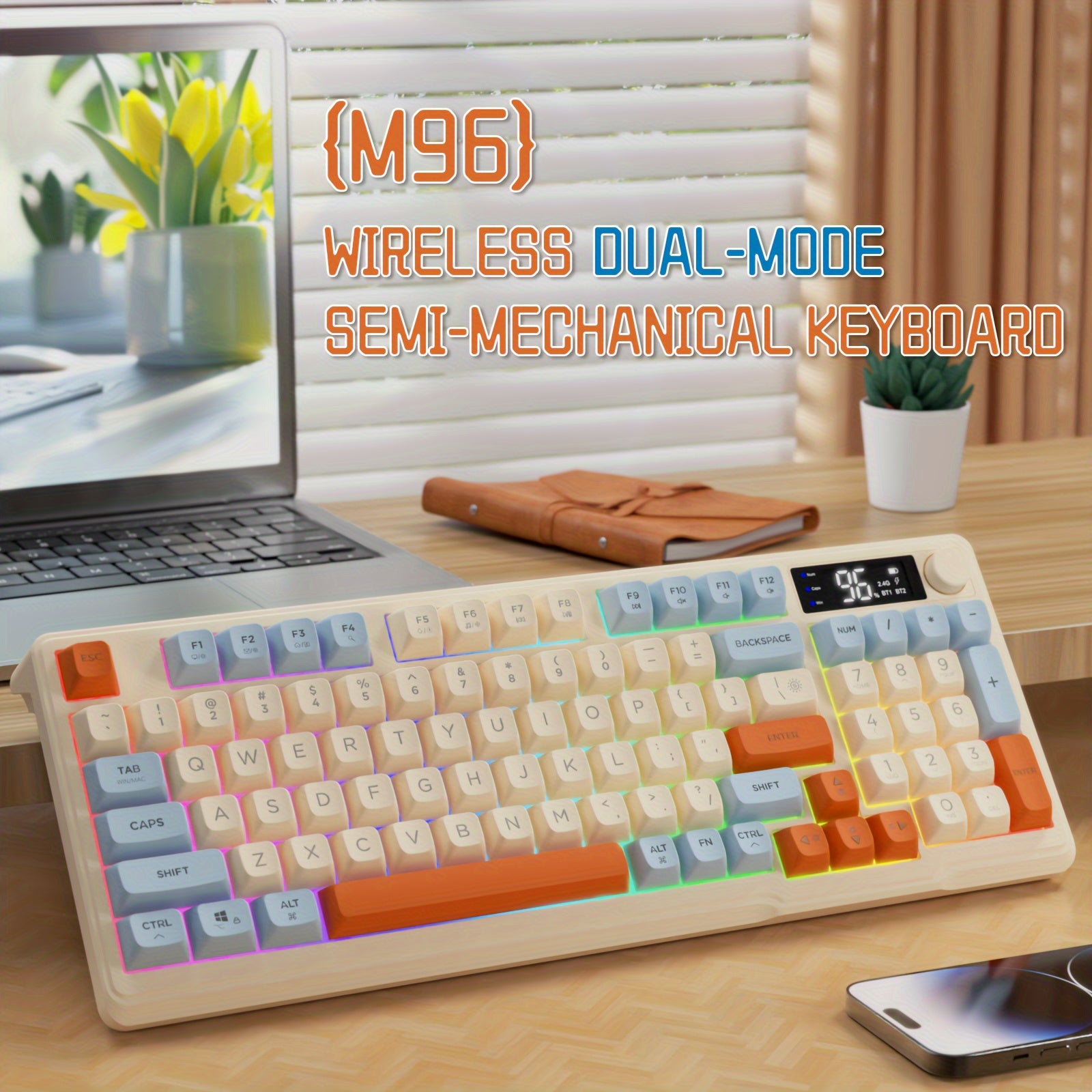 Dual Mode Wireless Gaming Keyboard by Snagg A Keyboard