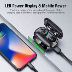 Wireless 5.3 Earbuds | In-Ear Headphones with Charging Case (200H Playtime) by Snagg An EarBud