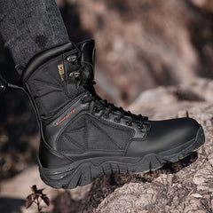 Men's High Top Work Boots with Steel Toe Protection by Snagg A Safety Shoes