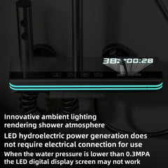 Luxury Rainfall Shower System by Snagg A Shower Head