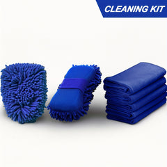 7pcs Car Cleaning Microfibre Sponge Set by Snagg A Microfibre Pad