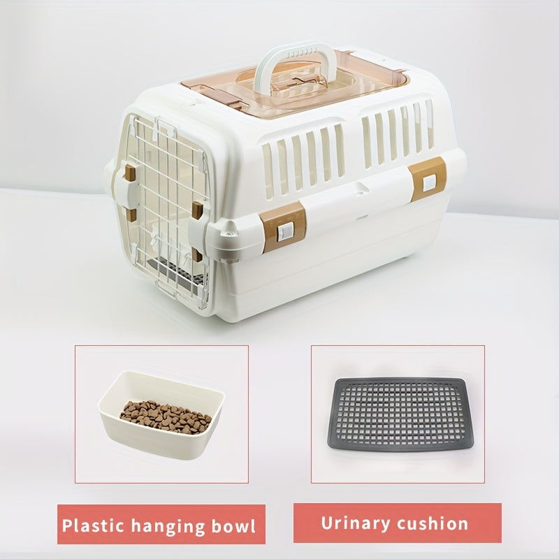 Pet Portable Hard-Shell Travel Carrier by Snagg A Pet Air Carrier