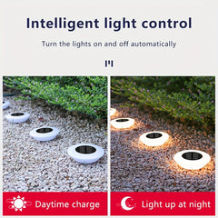 8pcs Solar Ground Lights – IP44 Waterproof Outdoor Pathway by Snagg An Outdoor Light