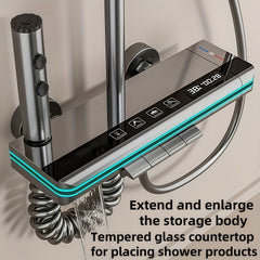 Luxury Rainfall Shower System by Snagg A Shower Head