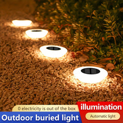 8pcs Solar Ground Lights – IP44 Waterproof Outdoor Pathway by Snagg An Outdoor Light