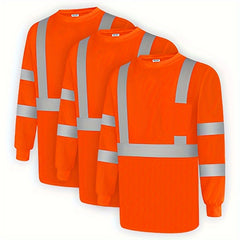 3 Pack High Visibility Safety Shirts by Snagg A Safety Shirt