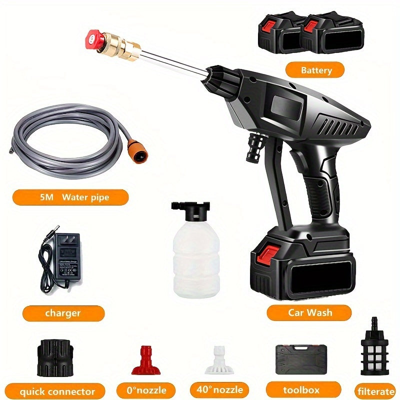 5-in-1 Cordless High-Pressure Washer