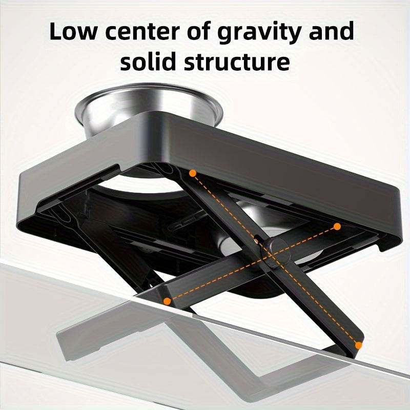 Adjustable Height Dog Bowl Stand with Stainless Steel Bowls - SnaggIt