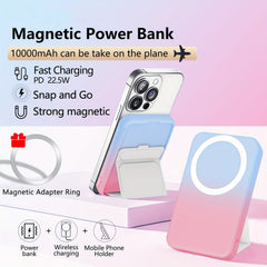 10000mAh Wireless Magnetic Power Bank by Snagg A Power Bank