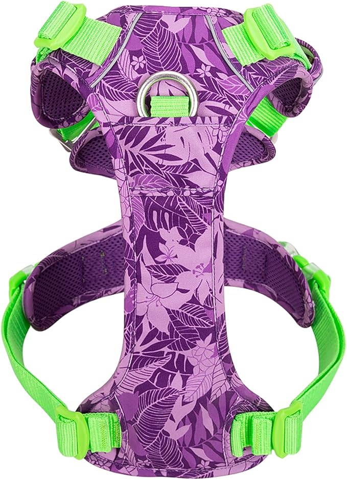Tactical Purple Dog Harness by Snagg A Harness
