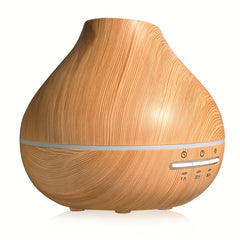 Wood Grain Aroma Diffuser – Ultrasonic Humidifier with Timer by Snagg A Diffuser