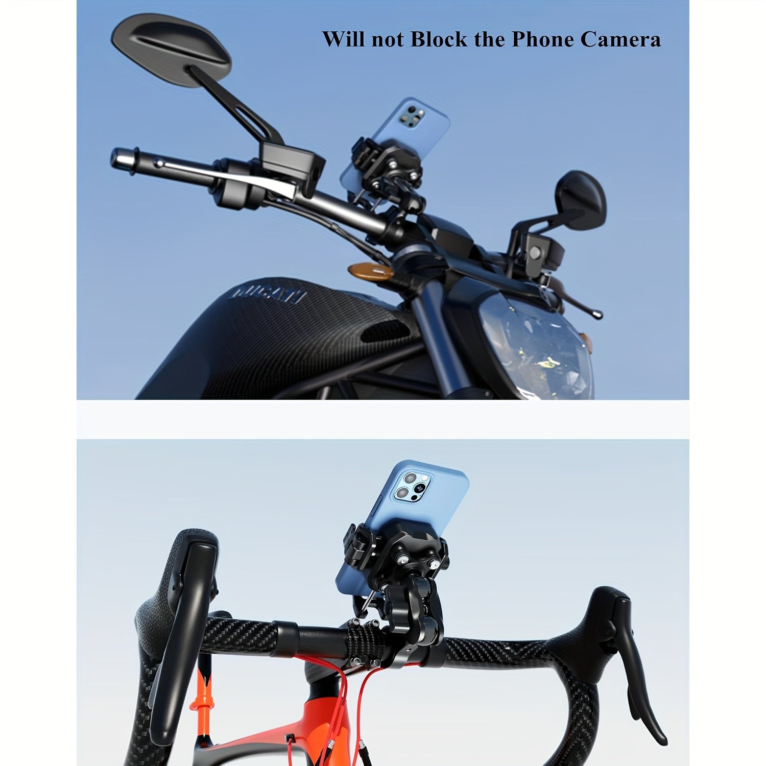 Motorcycle Phone Mount by Snagg A Phone Holder