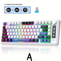 81 Key Wireless Keyboard Type-C Charging & Rechargeable Battery for PC & Mac by Snagg A Keyboard