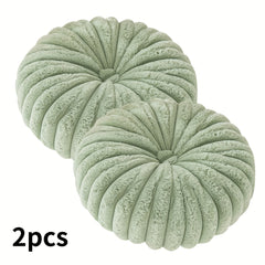 2pcs Plush & Cozy Round Throw Pillows by Snagg A Cushion