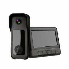 Video Doorbell with Screen No WiFi Needed, Local Storage up to 128GB by Snagg A Doorbell Camera