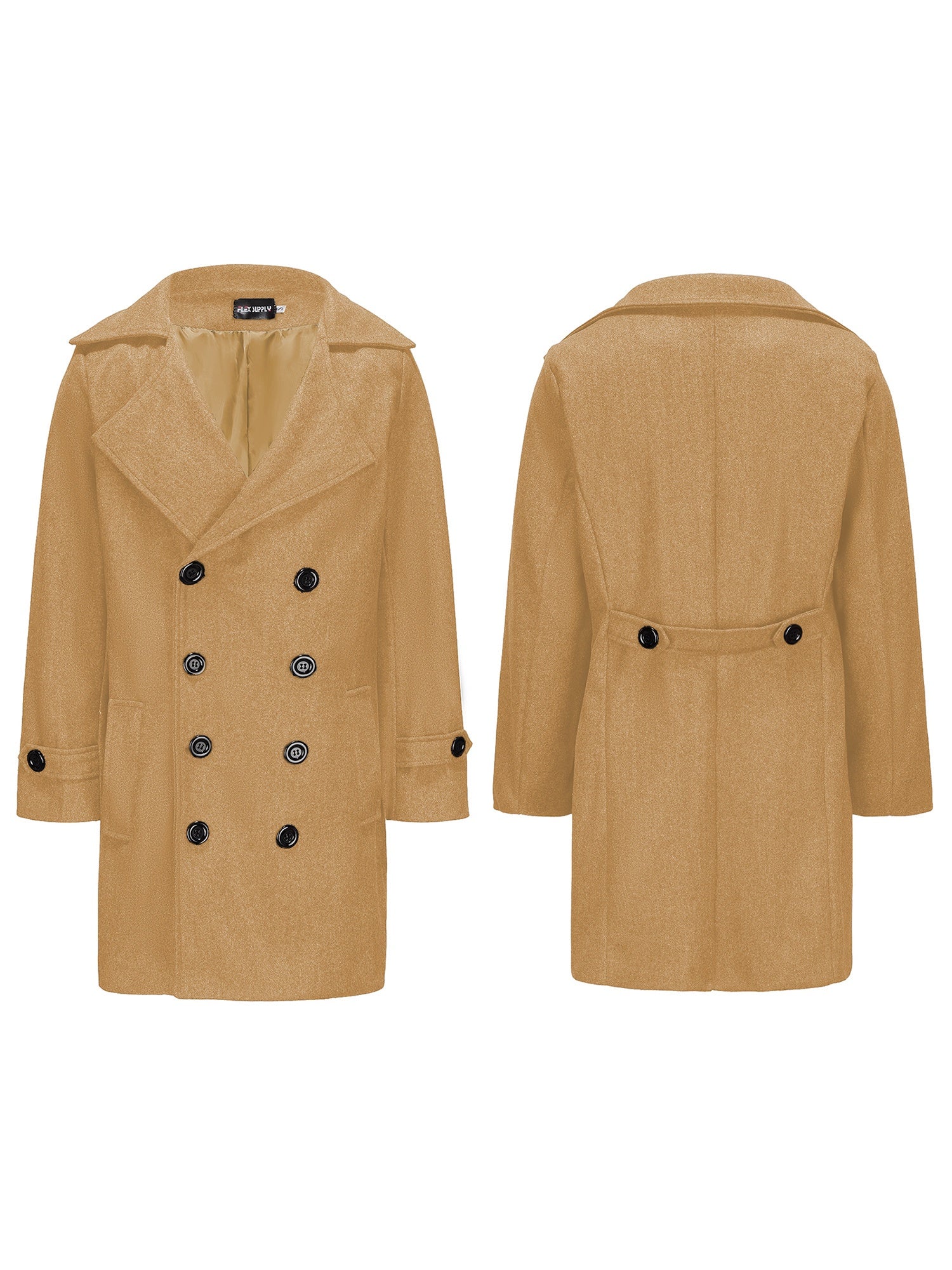 Men’s Tweed Pea Coat by Snagg A Coat