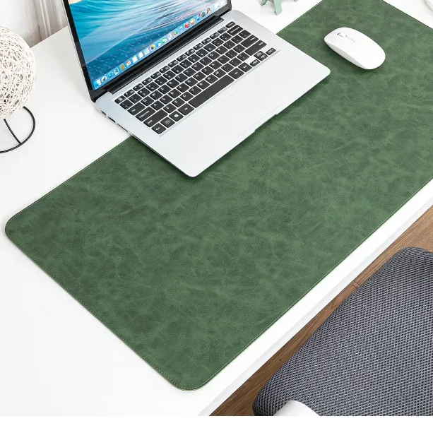 Large Waterproof PU Leather Desk Pad for Computer, Laptop & Keyboard Setup by Snagg A Mouse Pad