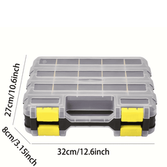 1920pcs Nut and Bolt Assortment Kit Stainless Steel Phillips Pan Head & Countersunk Bolts with Double-Sided Toolbox