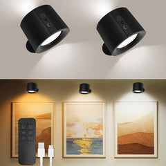 4 pcs USB Rechargeable LED Wall Sconces by Snagg A Wall Light