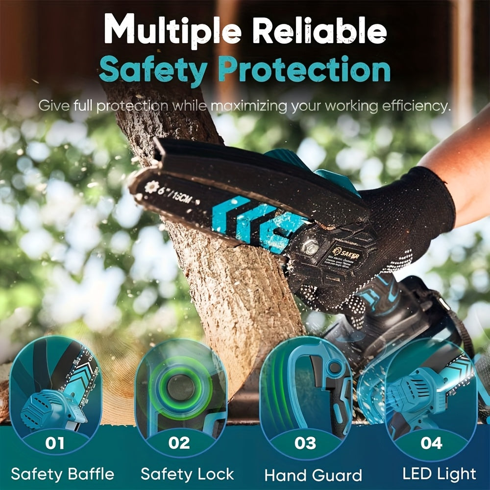6-Inch Cordless Chainsaw