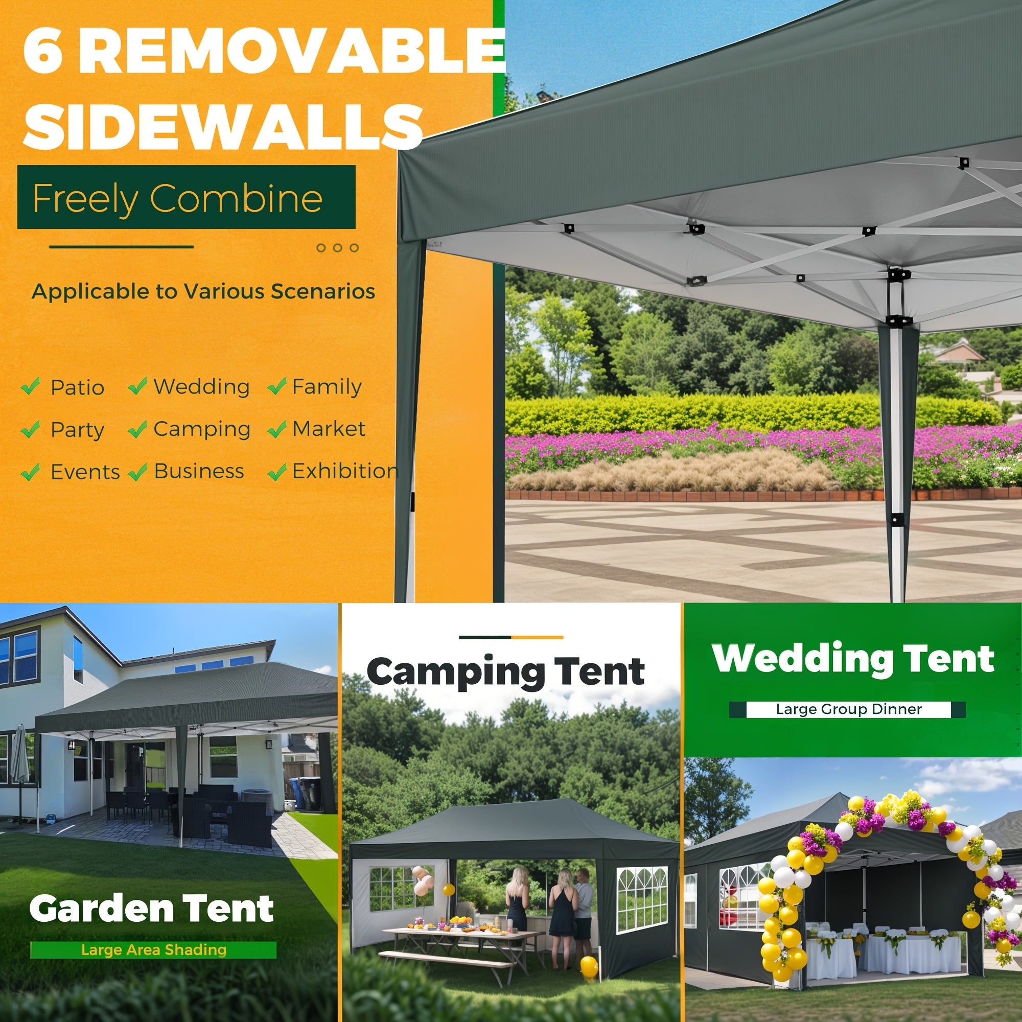 3×6M Pop Up Canopy Tent by Snagg A Canopy Tent