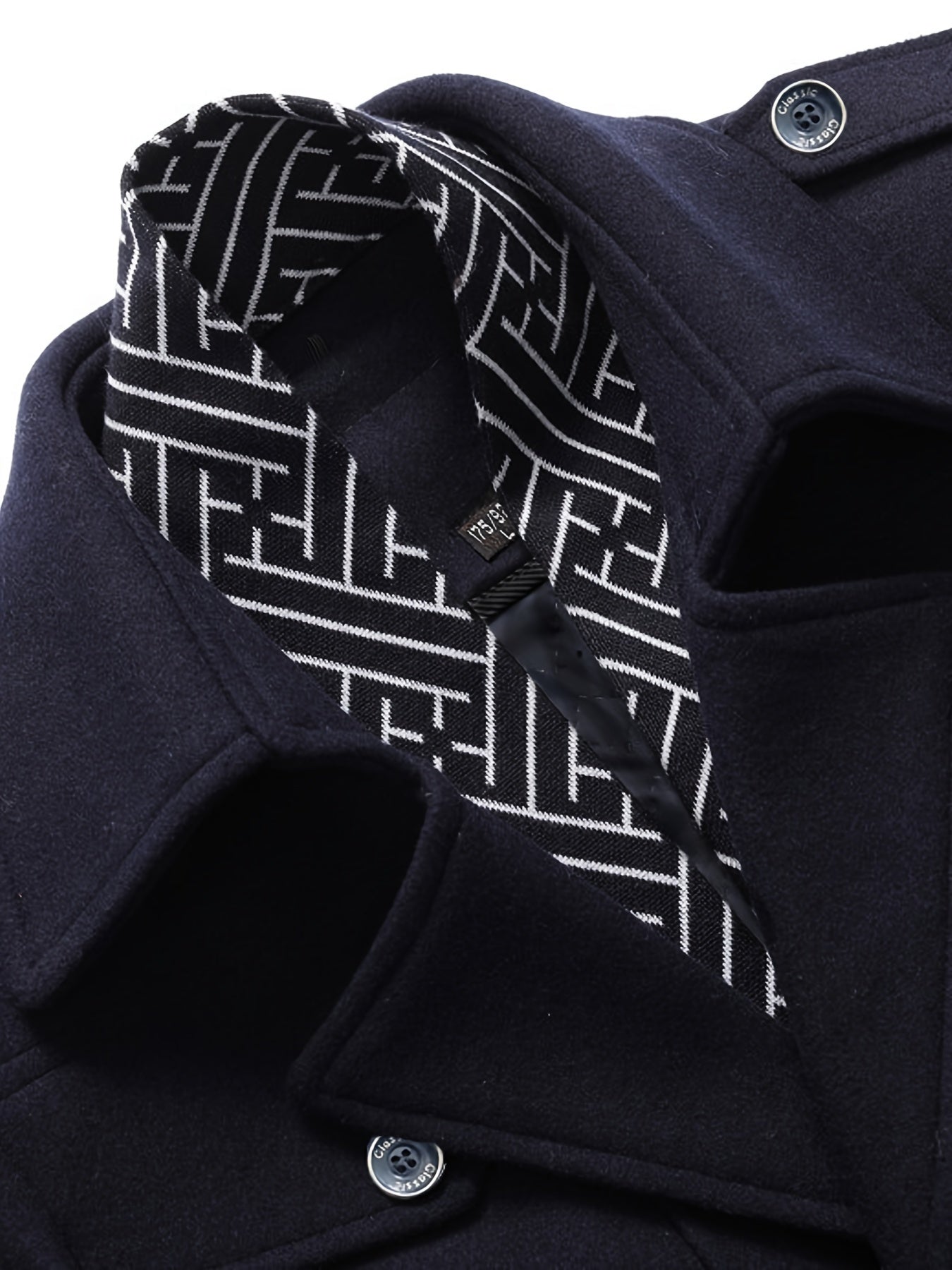 Men’s Sheep Tweed Coat with Scarf Collar by Snagg A Coat