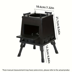 Outdoor Camping Folding Portable Firewood Stove by Snagg A Stove