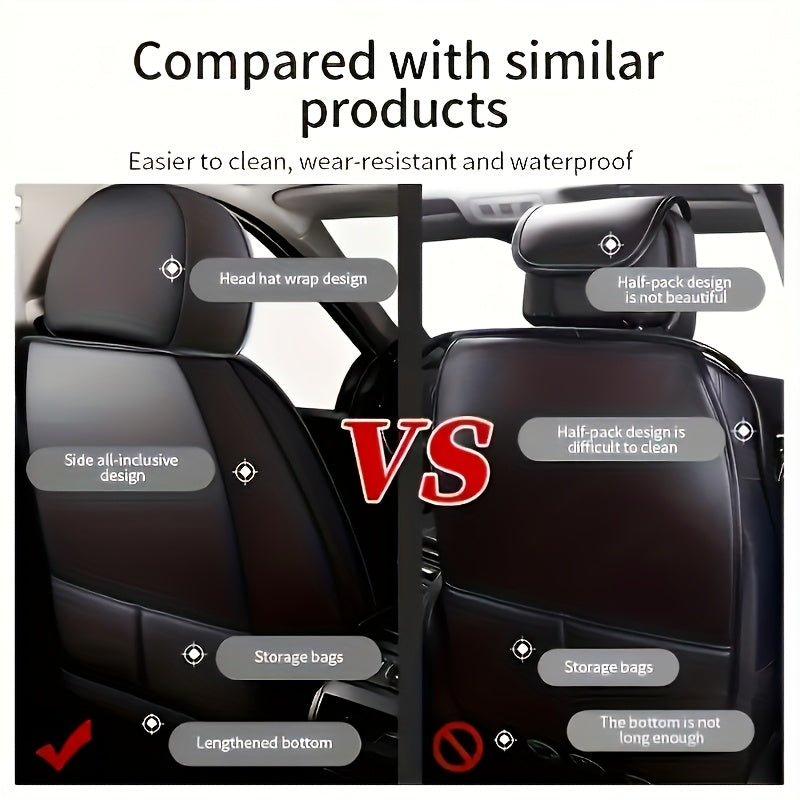 5 Seat Car Seat Cover Set by Snagg A Seat Cover