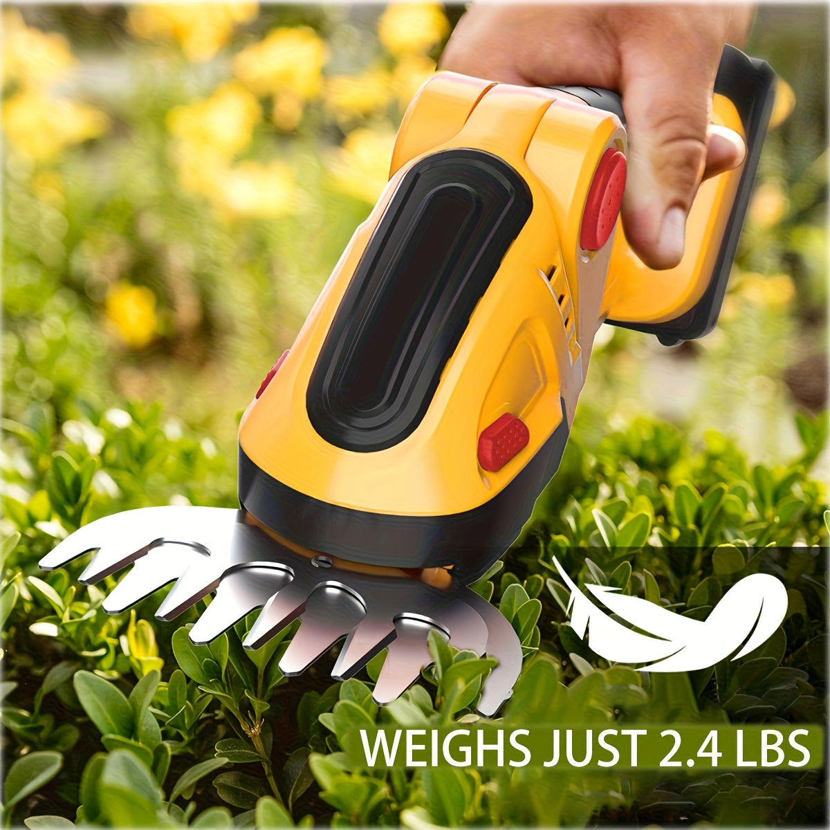 2-in-1 Cordless Grass & Hedge Trimmer