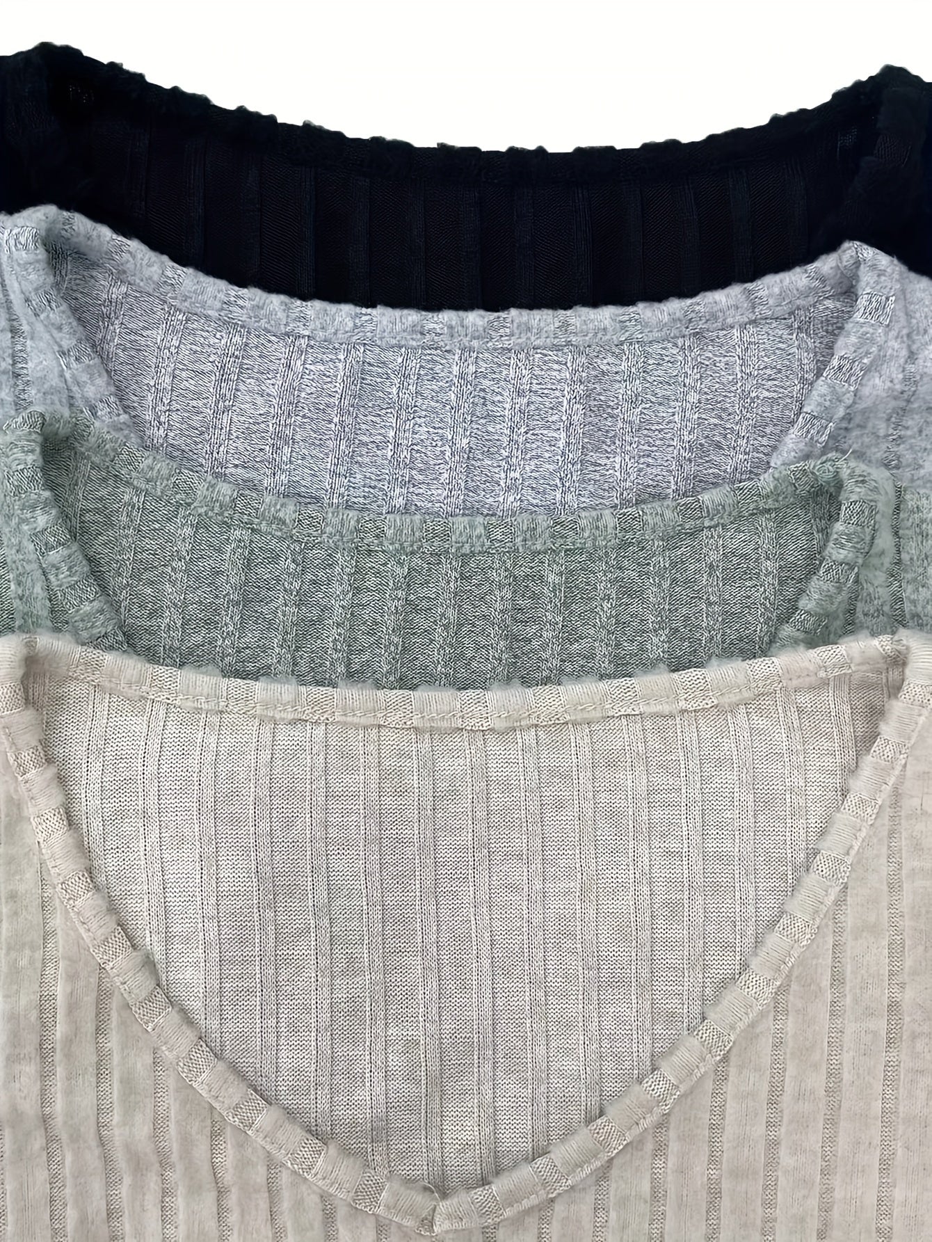 Women’s V-Neck Solid Color Top by Snagg A Top