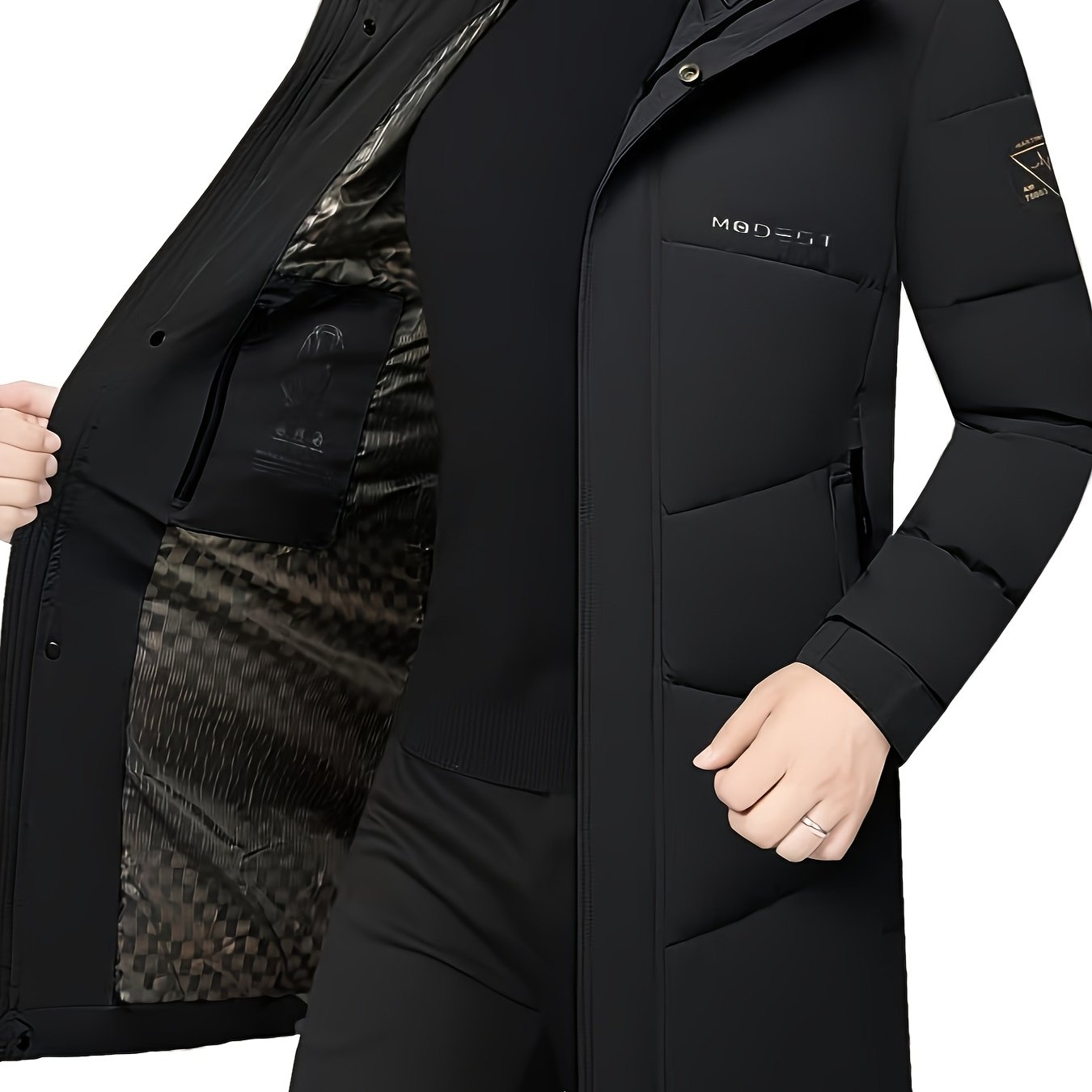 Owens OBM Men’s Windproof Thermal Hooded Jacket by Snagg A Jacket