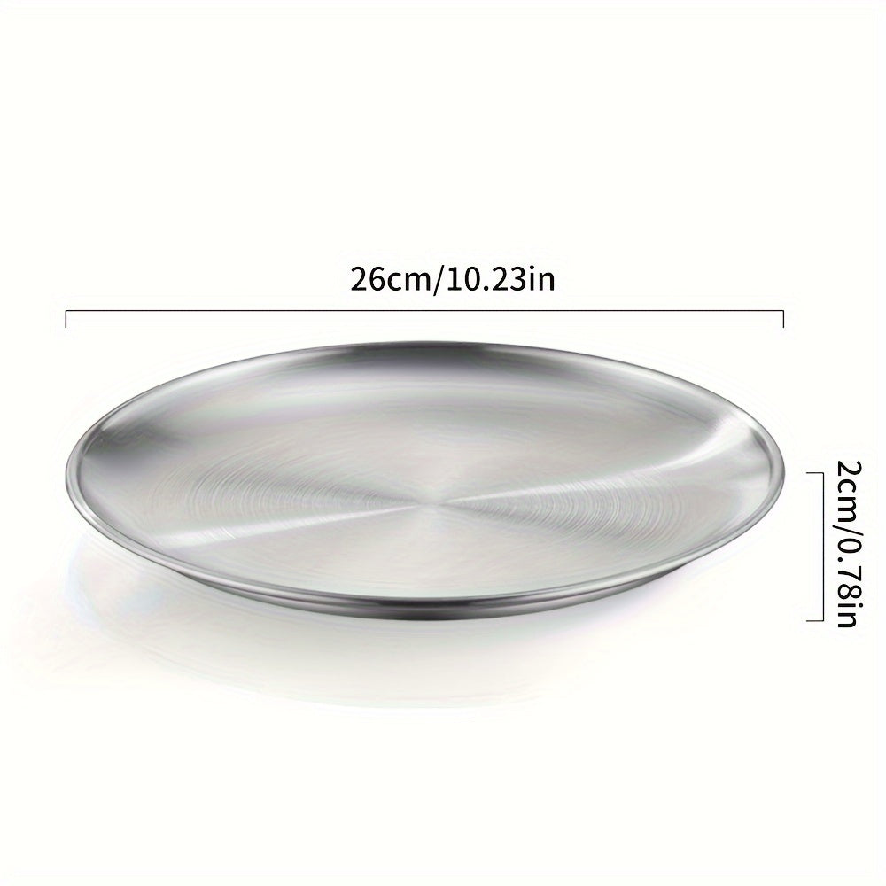Stainless Steel Pizza Trays 8 Pack Oven Safe Home Kitchen by Snagg A Plate