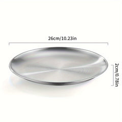 Stainless Steel Pizza Trays 8 Pack Oven Safe Home Kitchen by Snagg A Plate
