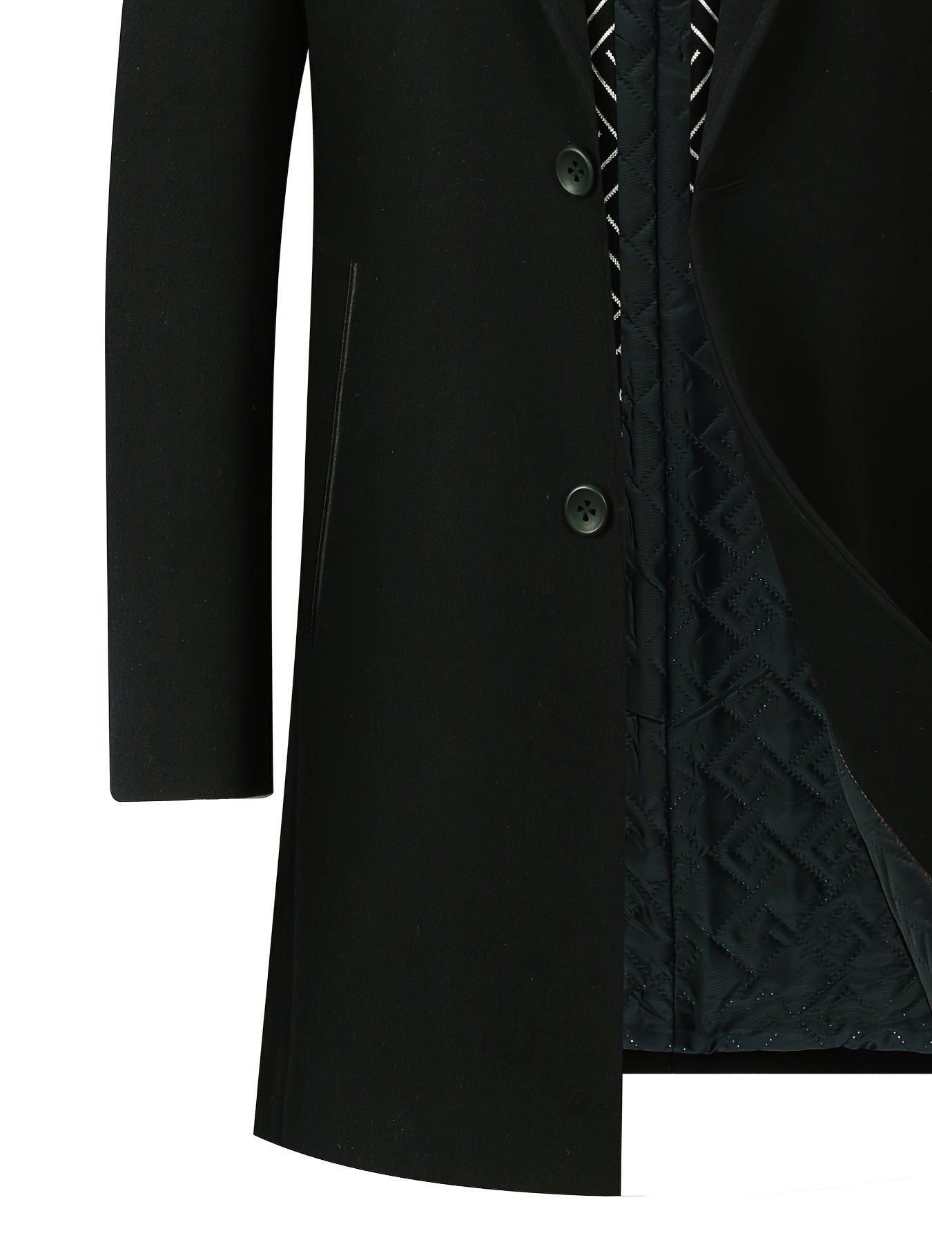 New Fall/Winter Men’s Wool Coat with Scarf Collar by Snagg A Coat