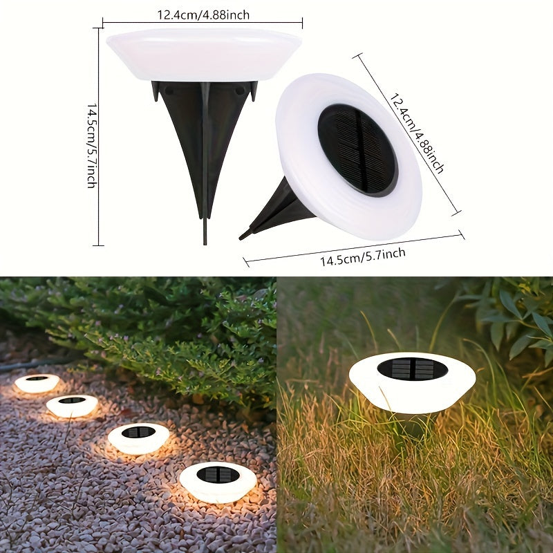 8pcs Solar Ground Lights – IP44 Waterproof Outdoor Pathway by Snagg An Outdoor Light