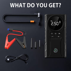 5 in 1 Car Jump Starter with Air Compressor by Snagg A Jump Starter
