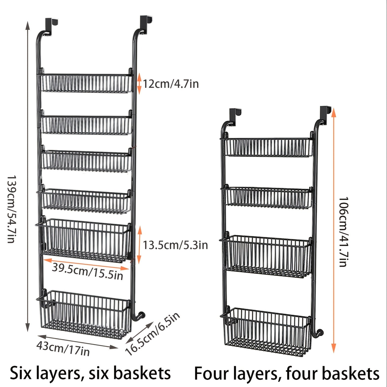Over-the-Door Pantry Organizer by Snagg A Rack
