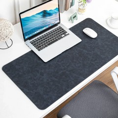 Large Waterproof PU Leather Desk Pad for Computer, Laptop & Keyboard Setup by Snagg A Mouse Pad
